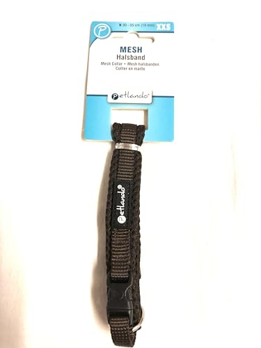 Petlando Mesh-Hundehalsband XXS Mocca Halsumfang 30-35 cm Petlando Mesh-Hundehalsband XXS Mocca Halsumfang 30-35 cm von Petlando