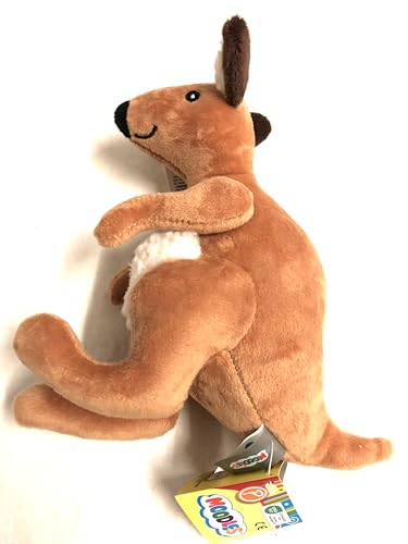 Petlando Moodles Hunde-Spielzeug Känguru Kevin 22 cm ohne Quietscher von Petlando