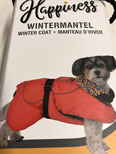 Petlando Wintermantel für Hunde Happiness Limited rot 65 cm von Petlando