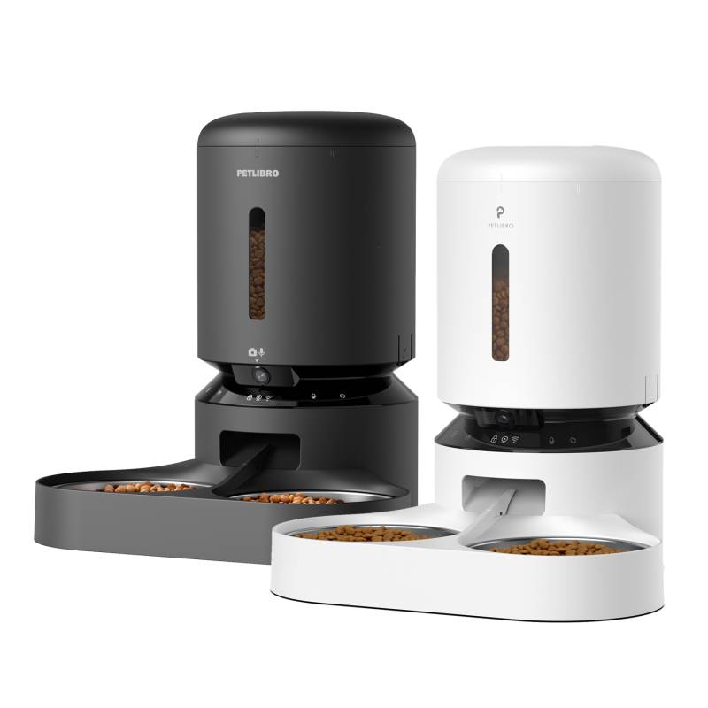 Petlibro Granary Smart Camera Feeder Dual Bowl - Weiß von Petlibro