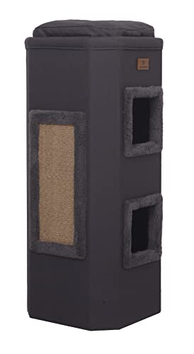 Petliving Kratztonne Theo 100 cm, anthrazit, Handmade, nachhaltig, Öko Tex Standard 100… von Petliving