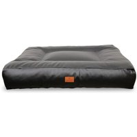 Petliving orthopädisches Hundebett Anna XXL aus Kunstleder 120 x 100 cm schwarz Petliving orthopädisches Hundebett Anna XXL aus Kunstleder 120 x 100 cm schwarz von Petliving