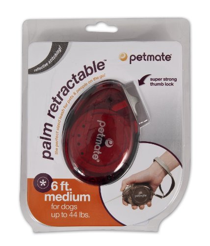 Petmate 10076 Haustier-Leine, einziehbar, groß, transparent Petmate 10076 Haustier-Leine, einziehbar, groß, transparent von Petmate