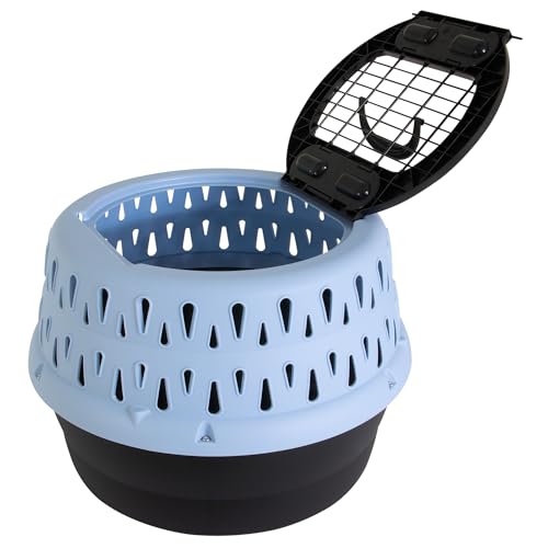 Petmate Get-A-Round Hundehütte für Katzen, bis zu 9 kg, Blau, 48,3 cm breit von Petmate