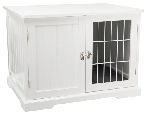 TRIXIE Hundehütte Indoor Home Kennel 73T x 53B x 53H cm weiß – komfortable Hundebox für kleine - mittelgroße Hunde – gemütlicher Rückzugsort für deinen Vierbeiner – sicher & hochwertig - 39753 von Petmate