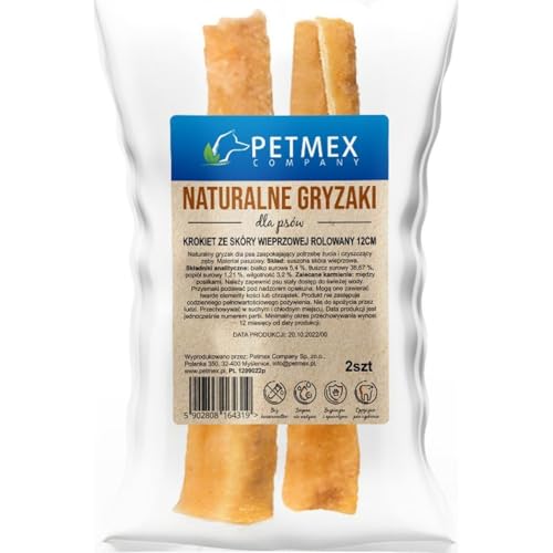 Petmex Rolled Pork Skin Croquet Schwein 150 g - Marke: Petmex - EAN: 5905279194212 von Petmex