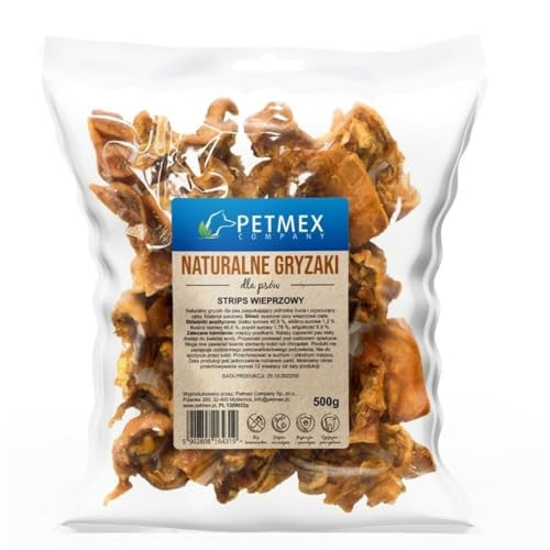 Petmex Snack für Hunde, Erwachsene, Schwein, 500 g Petmex Snack für Hunde, Erwachsene, Schwein, 500 g von Petmex