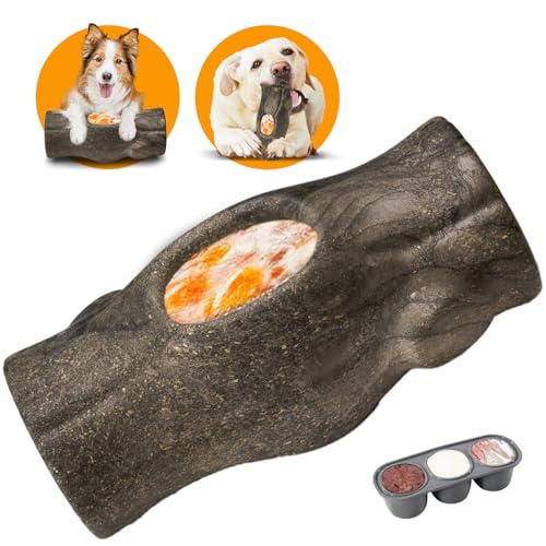 Petmmoon Interaktives Hundespielzeug für Power-Kauer, gefrorenes Leckerli-Spielzeug, Pupscile für Hunde, interaktives Feeder, Kauspielzeug mit Futterbechern & Leckerli-Futter, langsamer Feeder von Petmmoon