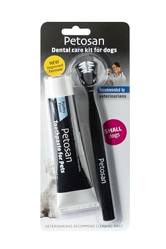 Petosan Zahnpflege-Set für Hunde, kleine Hunde 3 to 7 kg (6-15 Lbs) von Petosan