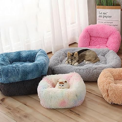 Puppy Bed Cat Bed Plush Puppy Bed Anti-Rutsch Pet Bed Dog Mat Mattress Machine Washable von Petper