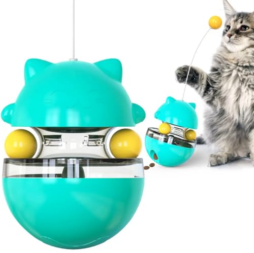 Petpets Interaktives Katzenspielzeug mit Futterspender – für Leckerlis und Trockenfutter, ideal für Katzen Aller Altersgruppen Petpets Interaktives Katzenspielzeug mit Futterspender – für Leckerlis und Trockenfutter, ideal für Katzen Aller Altersgruppen von Petpets