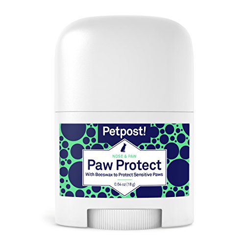 Petpost | Pfotenschutz für Hunde mit Bio-Sonnenblumenöl und Bienenwachsbalsam, schützt empfindliche Hundepfoten auf heißen und kalten Oberflächen – Wachsschicht verhindert Verbrennungen durch Hitze von Petpost