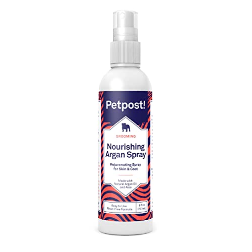 Petpost | Wasserfreies Argan Spray-Shampoo für Hunde - Natürlich pflegender Fellreiniger & Desodorierungsmittel für gesünderes, glänzenderes Fell - Spülfreie Formel - 230 ml Petpost | Wasserfreies Argan Spray-Shampoo für Hunde - Natürlich pflegender Fellreiniger & Desodorierungsmittel für gesünderes, glänzenderes Fell - Spülfreie Formel - 230 ml von Petpost
