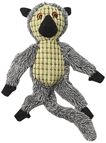 Pet Rageous hangrageous Leo der Wieselmaki Hundespielzeug, 43,2 cm grau/Lime Pet Rageous hangrageous Leo der Wieselmaki Hundespielzeug, 43,2 cm grau/Lime von Petrageous