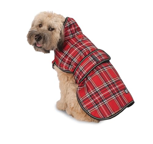Petrageous 438RPLG Kodiak Winter-Hundemantel, schwer, wasserdicht, mit vollständiger Abdeckung der Brust und Öffnung der Hundeleine, für große Hunde, rotes Karomuster Petrageous 438RPLG Kodiak Winter-Hundemantel, schwer, wasserdicht, mit vollständiger Abdeckung der Brust und Öffnung der Hundeleine, für große Hunde, rotes Karomuster von Petrageous