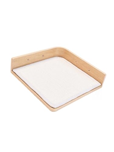 Petrebels Kletterwand, Eck-Katzenbrett Corner Lounge 35 cm, Kratzbaum Wand, Premium Qualität Wandkratzbaum, Katzenbett Wandmontage, Holz Farbe Eiche-Rustikal Look Petrebels Kletterwand, Eck-Katzenbrett Corner Lounge 35 cm, Kratzbaum Wand, Premium Qualität Wandkratzbaum, Katzenbett Wandmontage, Holz Farbe Eiche-Rustikal Look von Petrebels