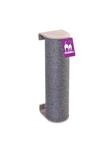 Petrebels Kletterwand, Kratzstamm Climb Ø 12 x 50 cm, Kratzbaum Wand, Premium Qualität Wandkratzbaum, zur Wandmontage, Holz Farbe Eiche-Altgrau Look Petrebels Kletterwand, Kratzstamm Climb Ø 12 x 50 cm, Kratzbaum Wand, Premium Qualität Wandkratzbaum, zur Wandmontage, Holz Farbe Eiche-Altgrau Look von Petrebels
