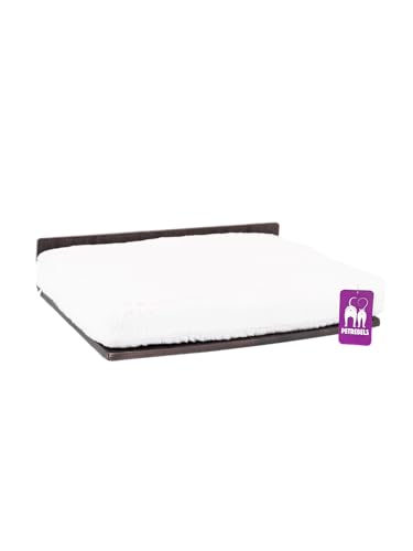 Petrebels Kletterwand, Wandliege Relax 50 cm, Kratzbaum Wand, Premium Qualität Wandkratzbaum, Katzenbett Wandmontage, Holz Farbe Schwarz-Brauner Look Petrebels Kletterwand, Wandliege Relax 50 cm, Kratzbaum Wand, Premium Qualität Wandkratzbaum, Katzenbett Wandmontage, Holz Farbe Schwarz-Brauner Look von Petrebels
