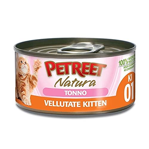 Petreet Natura Le Vellutate Kitten mit Thunfisch, 60 g von PETREET