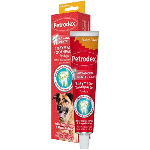 Petrodex Advanced Dental Care Enzymatic Toothpaste Poultry Flavor 2.5 oz Petrodex Advanced Dental Care Enzymatic Toothpaste Poultry Flavor 2.5 oz von Petrodex