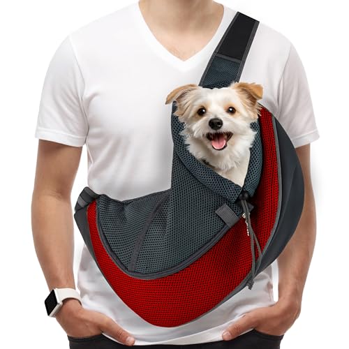 PETROPOLIS Sling Pet Carrier Pet Carrier for Cat and Dog, Hands Free Pet Carrier, Adjustable Shoulder Strap PETROPOLIS Sling Pet Carrier Pet Carrier for Cat and Dog, Hands Free Pet Carrier, Adjustable Shoulder Strap von Petropolis