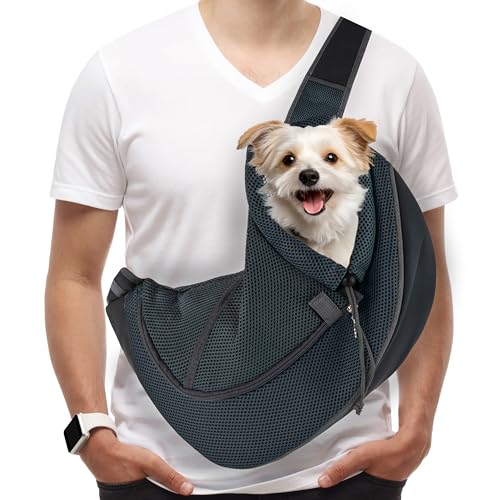 PETROPOLIS Sling Pet Carrier Pet Carrier for Cat and Dog, Hands Free Pet Carrier, Adjustable Shoulder Strap PETROPOLIS Sling Pet Carrier Pet Carrier for Cat and Dog, Hands Free Pet Carrier, Adjustable Shoulder Strap von Petropolis