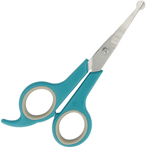 Pets Aid Only Fellschere, abgerundete Spitze, Pfotenschere, Gesamtlänge 14,8 cm, Klingenlänge 5,1 cm, Silber, Legierter Stahl Pets Aid Only Fellschere, abgerundete Spitze, Pfotenschere, Gesamtlänge 14,8 cm, Klingenlänge 5,1 cm, Silber, Legierter Stahl von Pets Aid Only