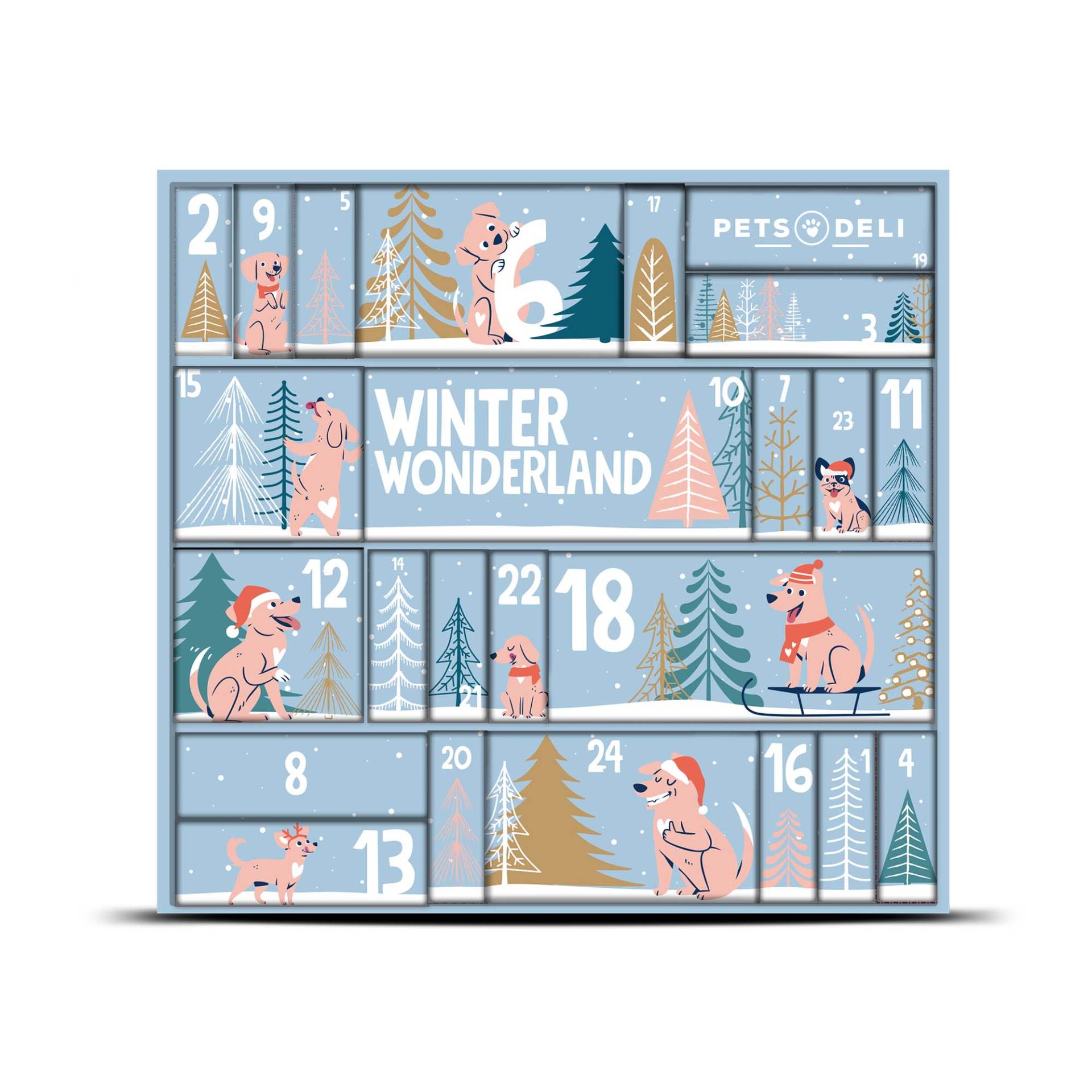 Adventskalender 2024 für Hunde - 1290g / 1 Stück Adventskalender 2024 für Hunde - 1290g / 1 Stück von Pets Deli