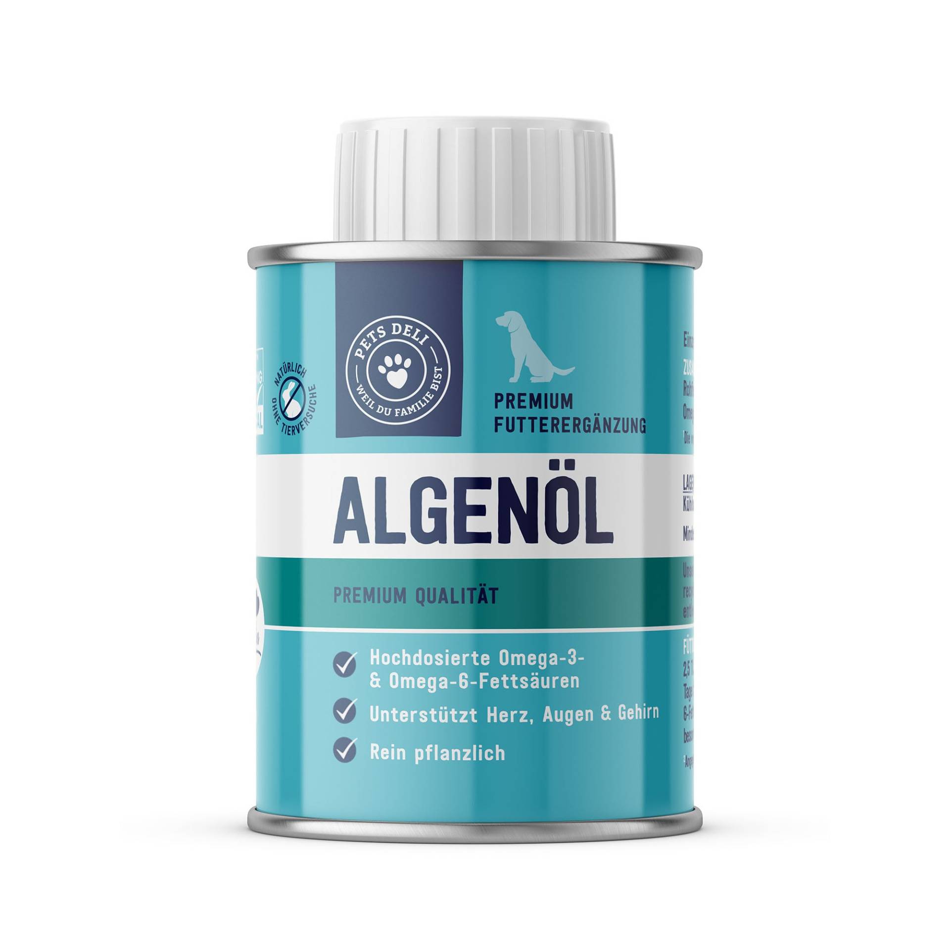 Algenöl für Hunde - 100ml Algenöl für Hunde - 100ml von Pets Deli