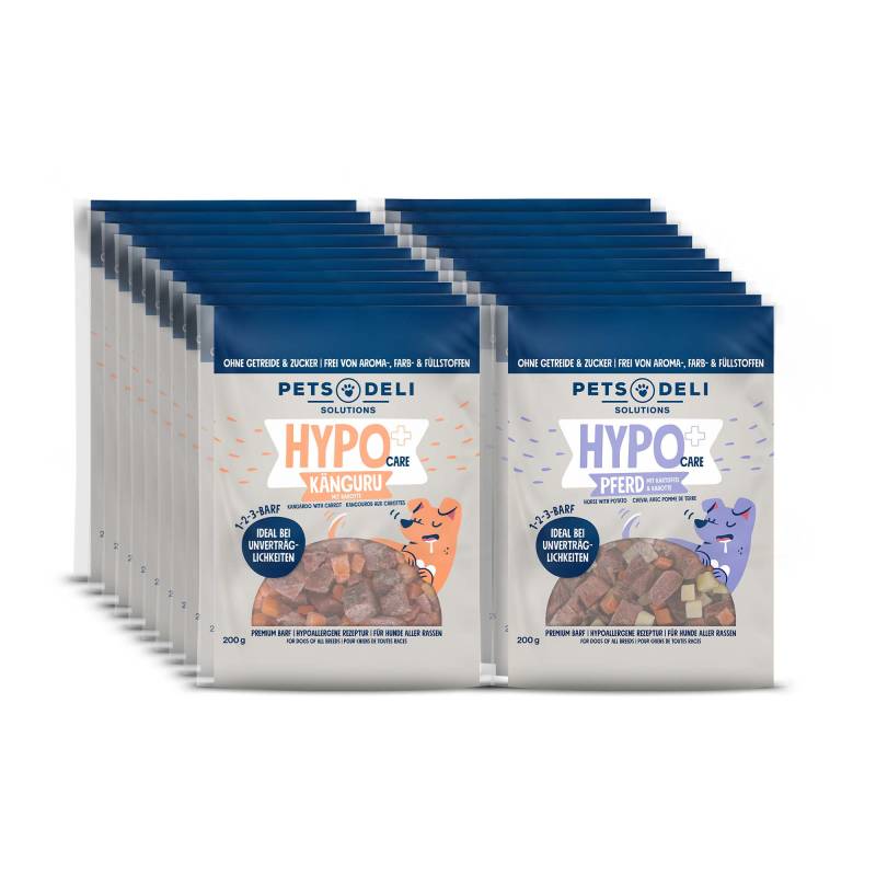 BARF Vorratspaket Sensitiv für Hunde - Vorratspaket / 20x200g von Pets Deli