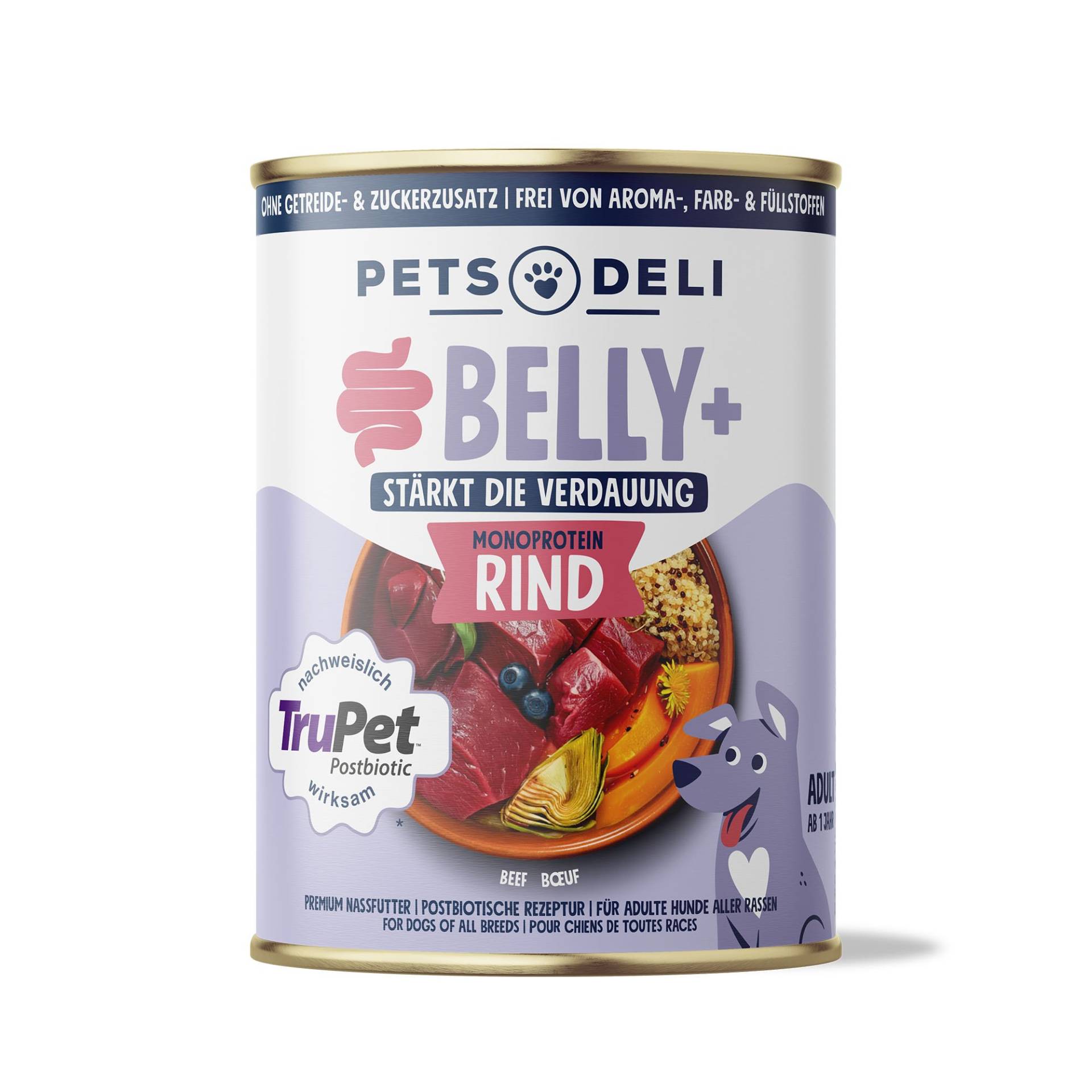 "Belly Balance" Rind – stärkt wissenschaftlich bewiesen die Verdauung - 800g / 6er Pack "Belly Balance" Rind – stärkt wissenschaftlich bewiesen die Verdauung - 800g / 6er Pack von Pets Deli