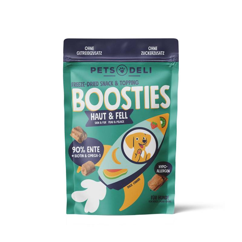 "Boosties" Haut & Fell Ente - 40g von Pets Deli