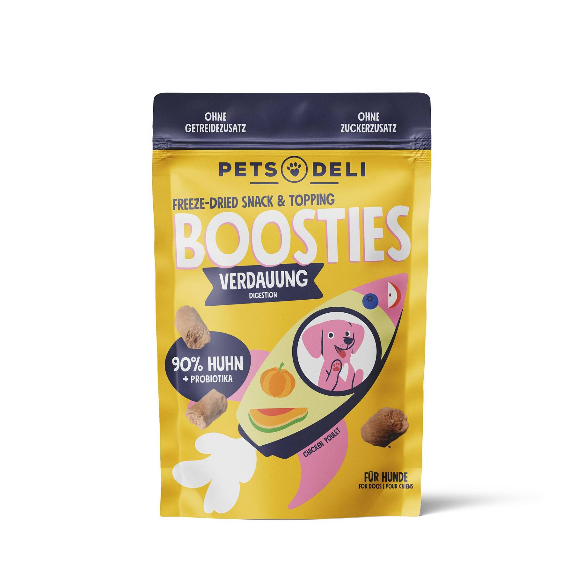 "Boosties" Verdauung Huhn - 40g von Pets Deli