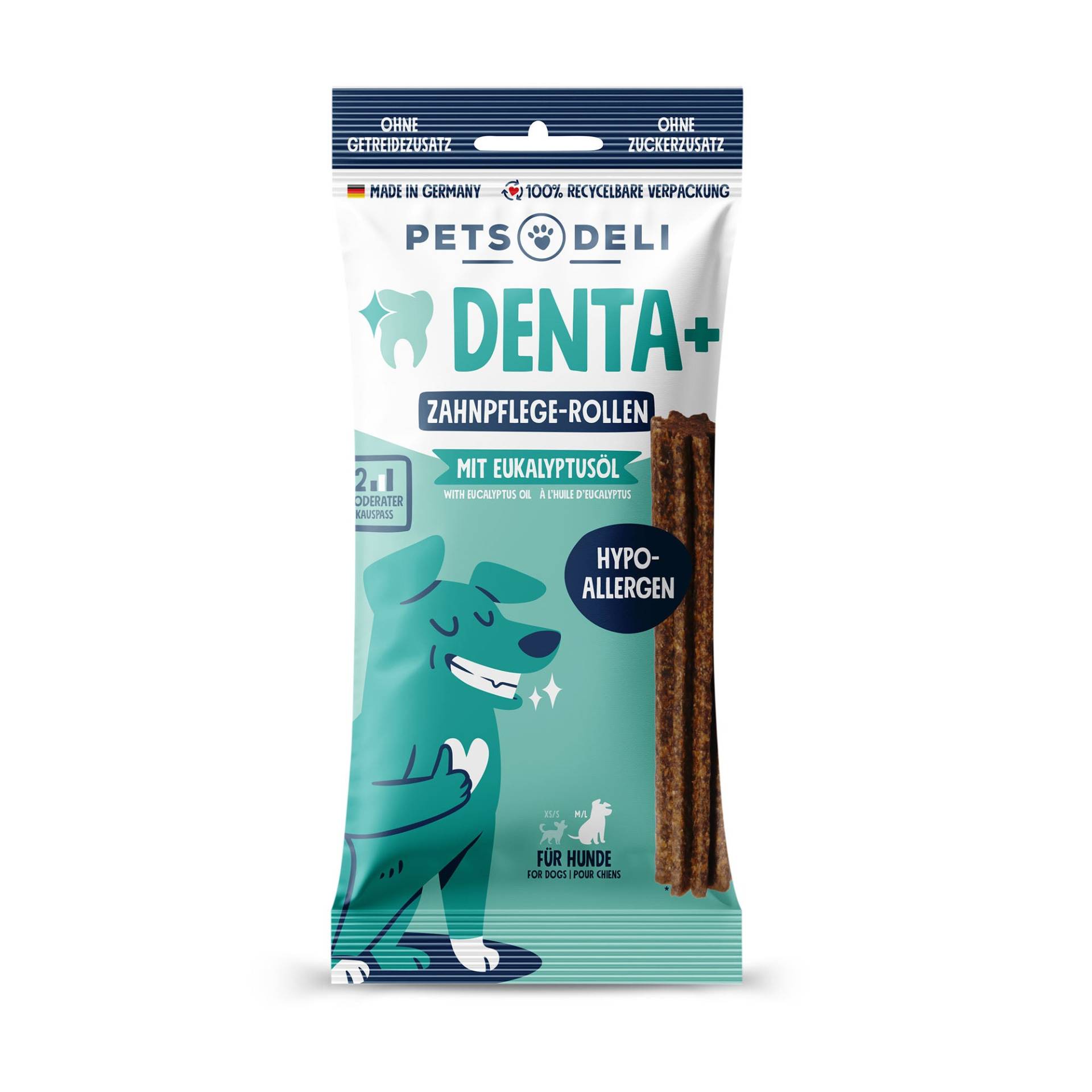 "Denta+" Zahnpflege-Rollen - 8x180g von Pets Deli