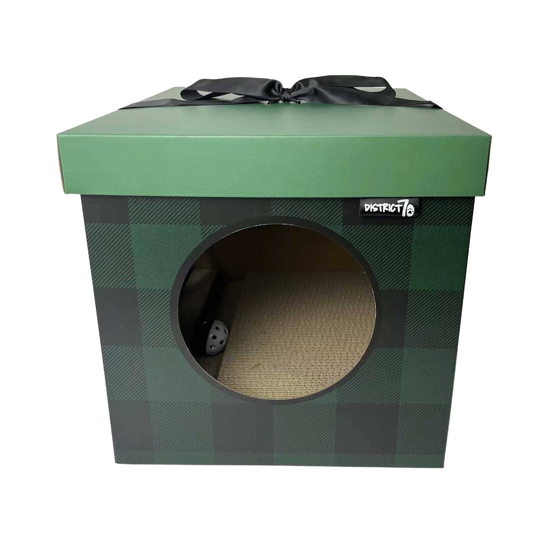 District70 Katzenhöhle Christmas Present für Katzen - Grün District70 Katzenhöhle Christmas Present für Katzen - Grün von Pets Deli