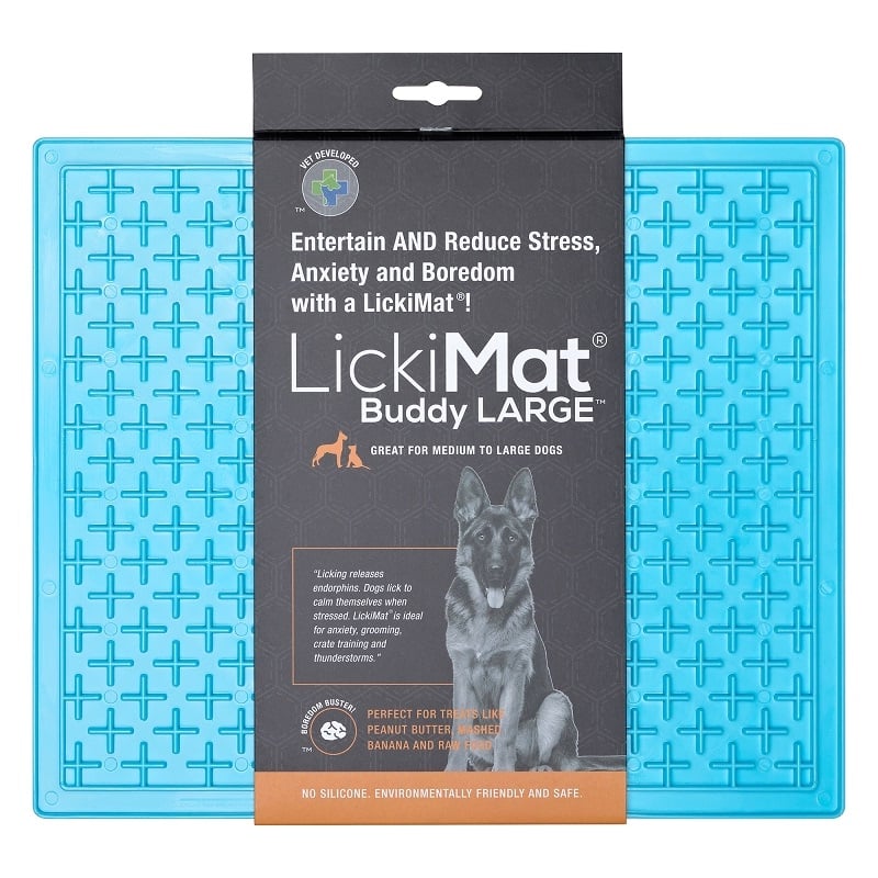 Gesto LickiMat Splash Dog - Standard / Lila von Pets Deli