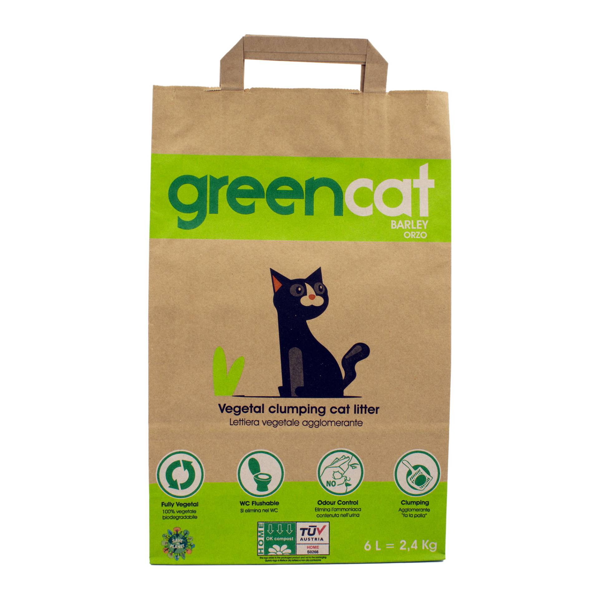 Greencat Natur Klumpstreu - Natur Klumpstreu / 2x6 Liter Greencat Natur Klumpstreu - Natur Klumpstreu / 2x6 Liter von Pets Deli