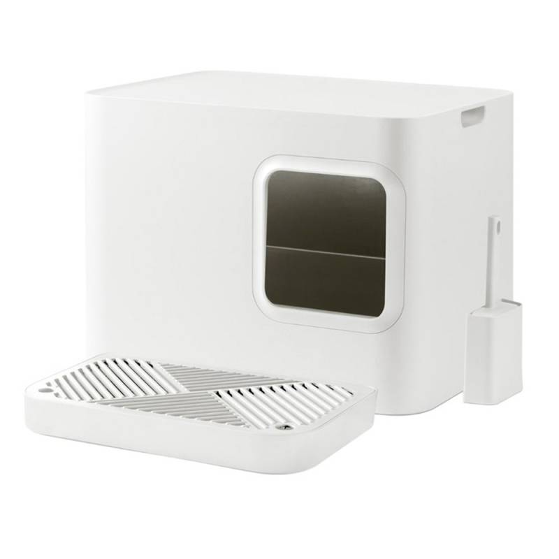 Hoopo Katzentoilette Dome Plus (Online) - Grau von Pets Deli