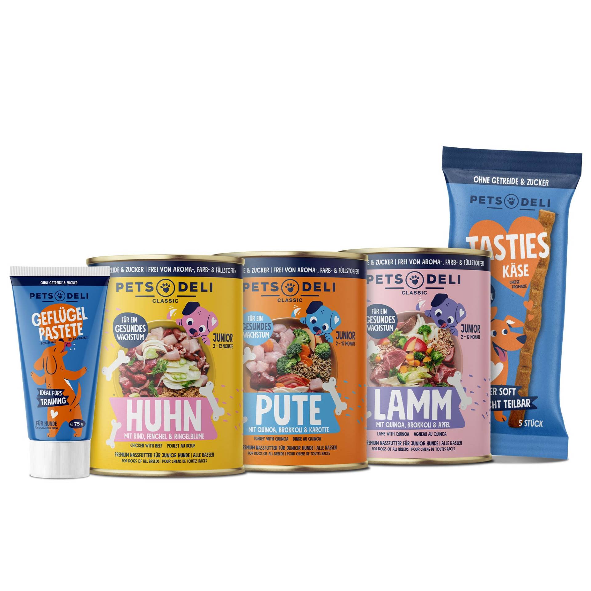 Lassie Welpenbundle für Hunde - 1750g Lassie Welpenbundle für Hunde - 1750g von Pets Deli
