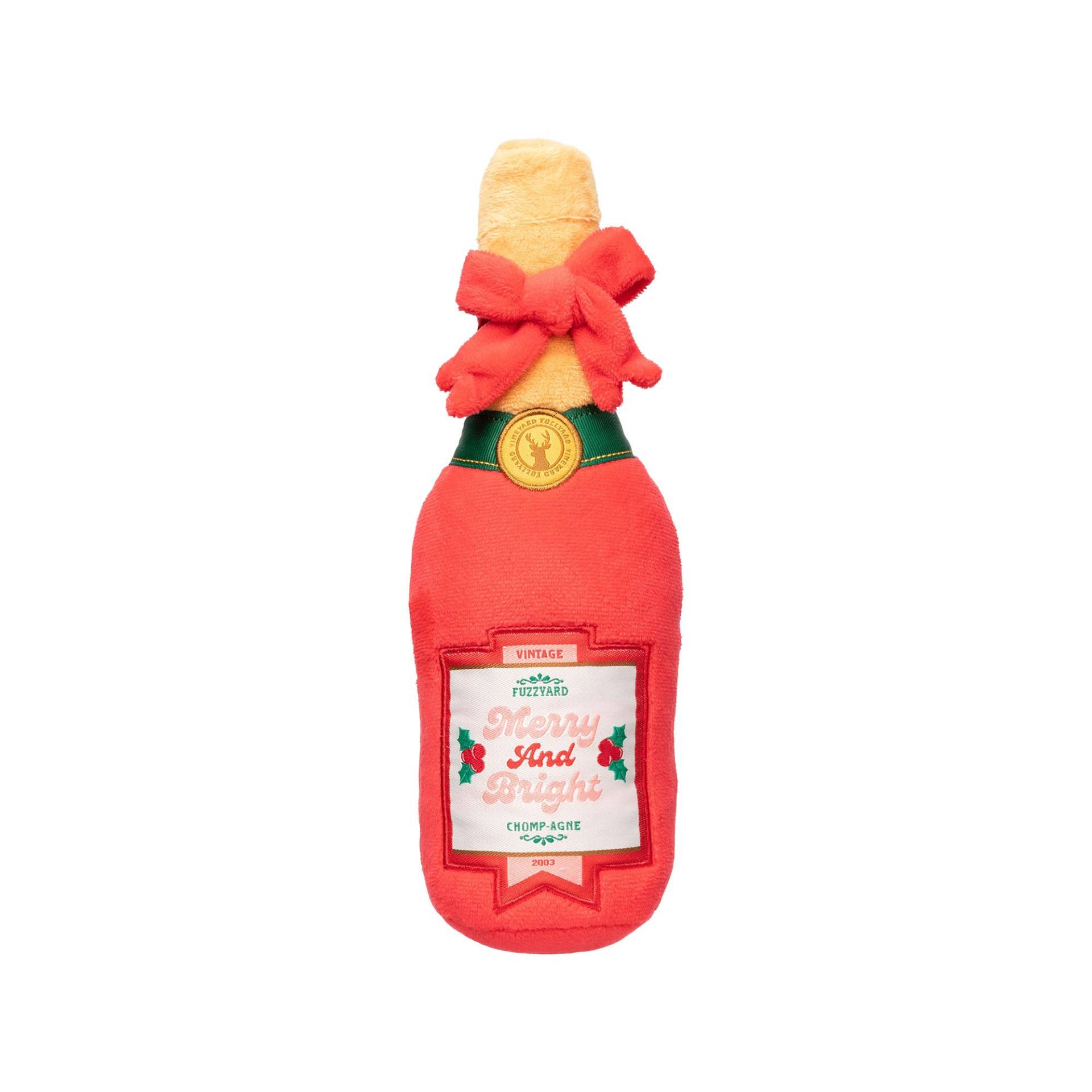 Limited Xmas Hundespielzeug Merry & Bright Chomp-Agne - Standard Limited Xmas Hundespielzeug Merry & Bright Chomp-Agne - Standard von Pets Deli