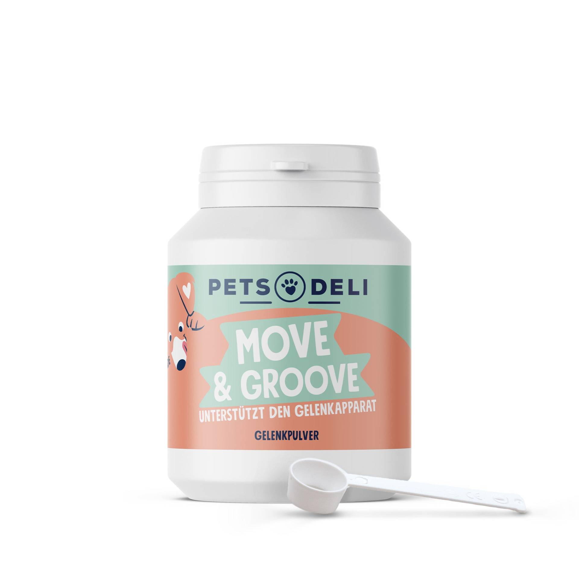Nahrungsergänzung Pulver Gelenkpulver für Hunde - 80g von Pets Deli