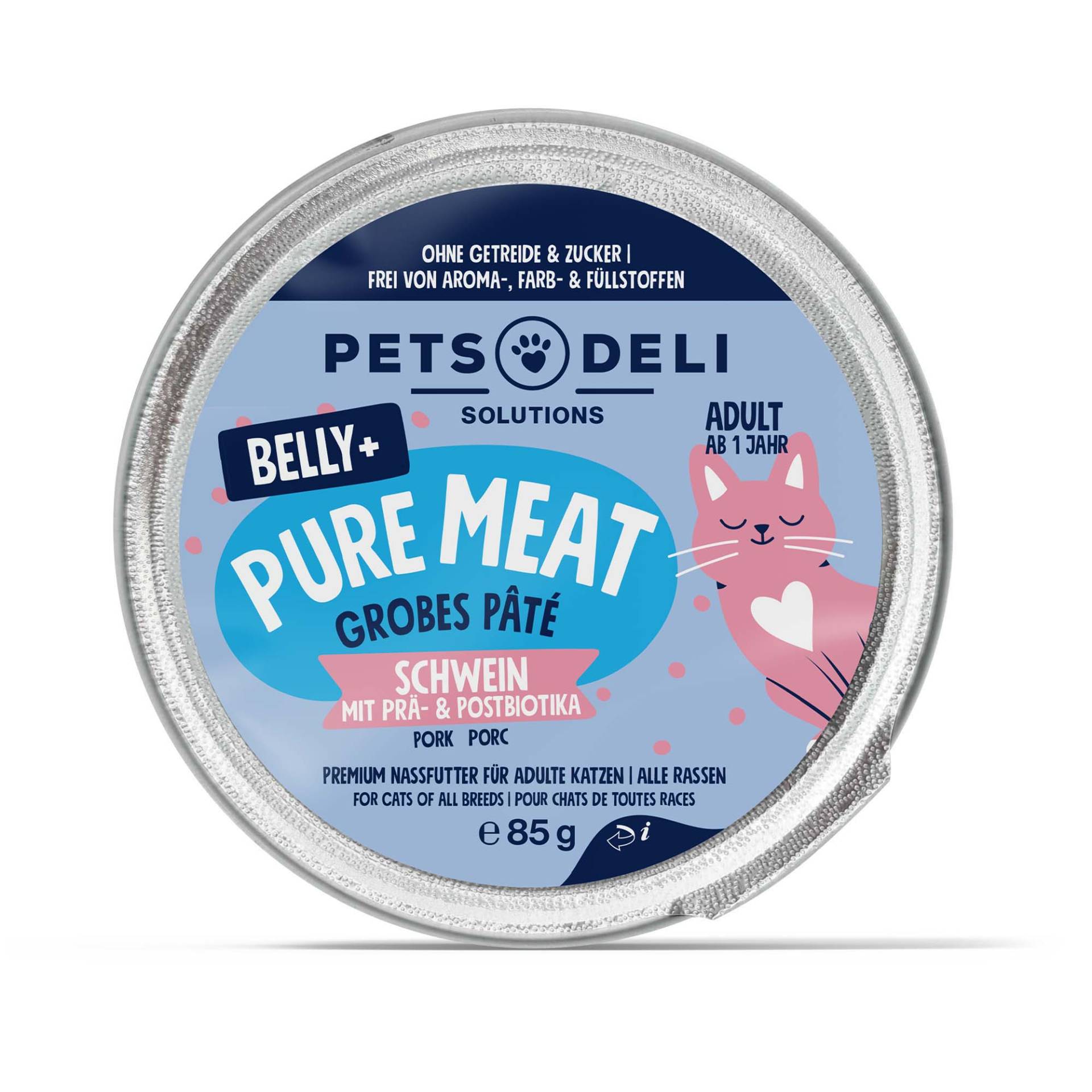 Nassfutter Huhn für Katzen - 85g ✓ getreidefrei & zuckerfrei ✓ Adult von Pets Deli Nassfutter Huhn für Katzen - 85g ✓ getreidefrei & zuckerfrei ✓ Adult von Pets Deli von Pets Deli