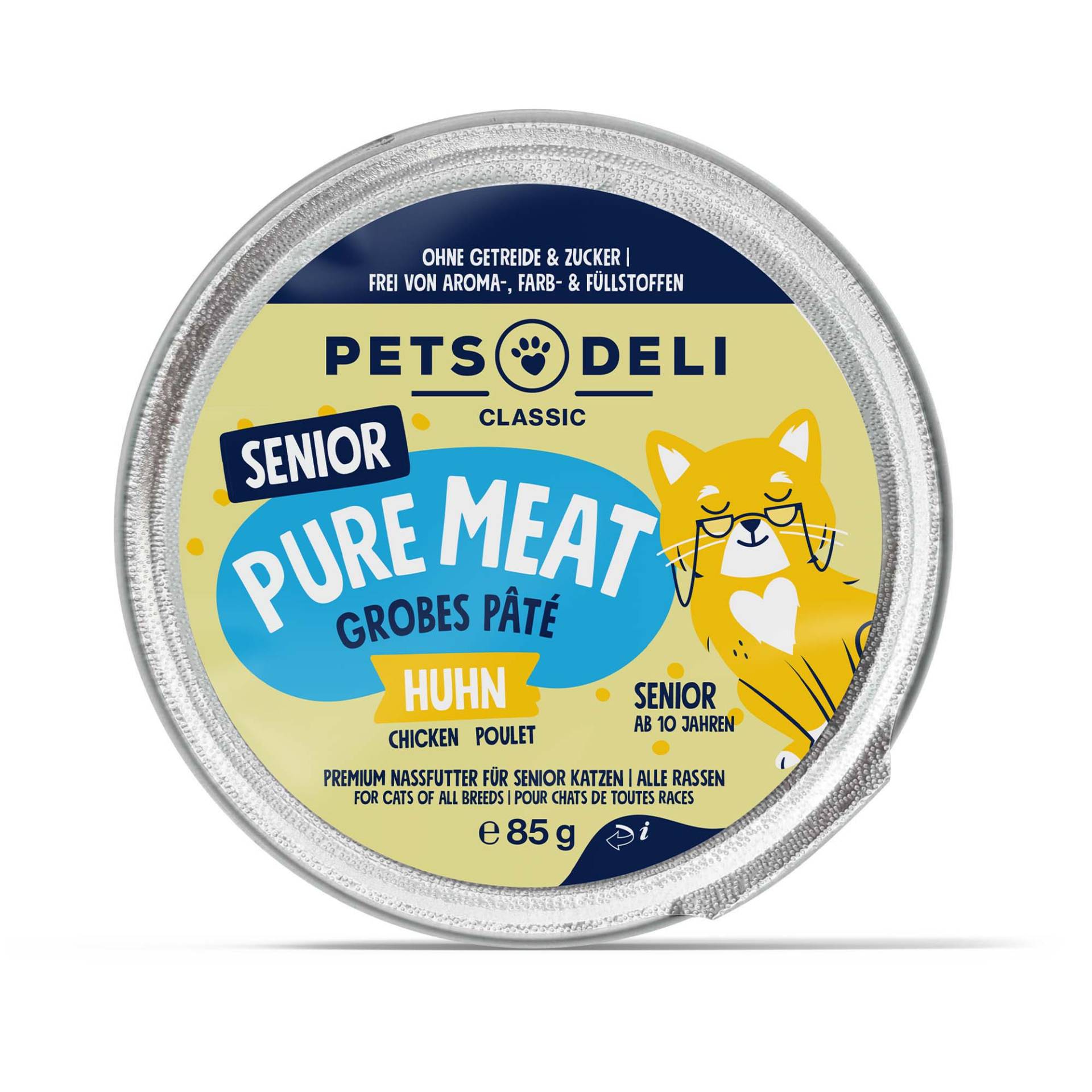 Nassfutter Rind für Katzen - 85g ✓ getreidefrei & zuckerfrei ✓ Kitten von Pets Deli Nassfutter Rind für Katzen - 85g ✓ getreidefrei & zuckerfrei ✓ Kitten von Pets Deli von Pets Deli