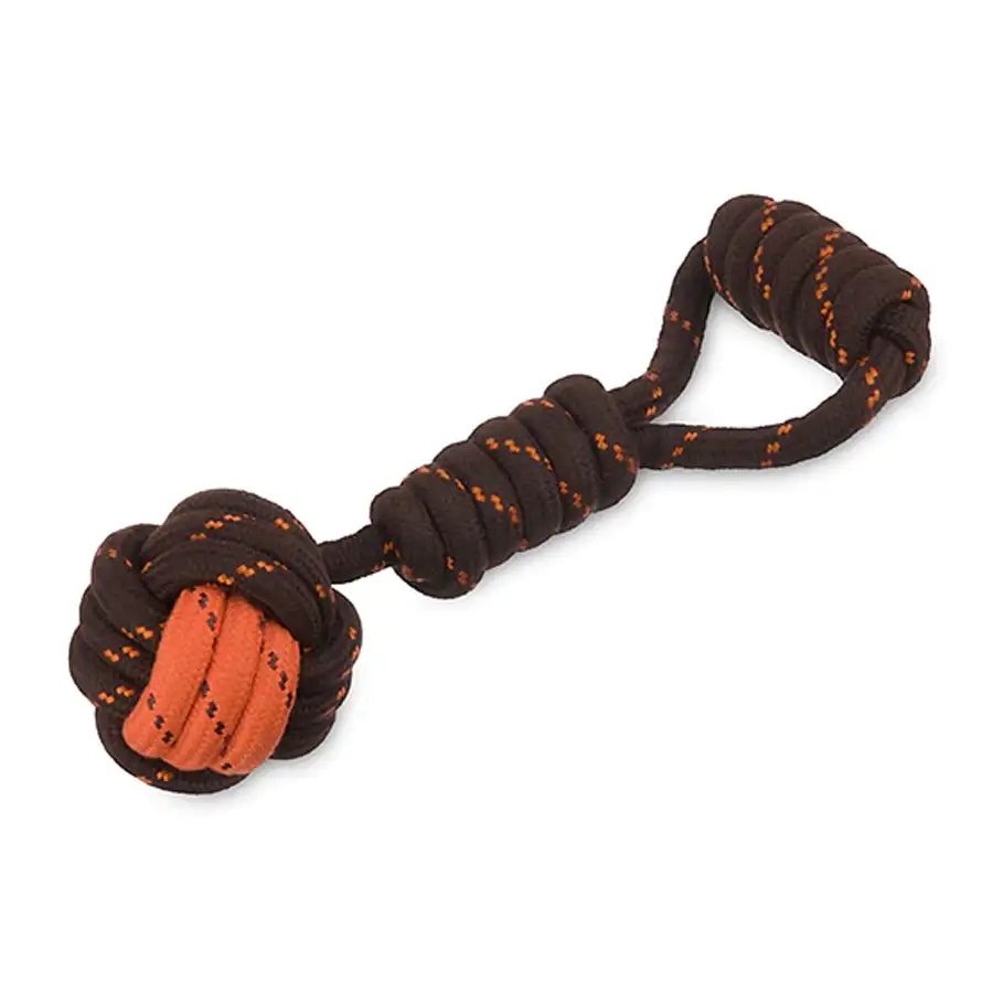PLAY Hundespielzeug Tug Ball Rope - L von Pets Deli