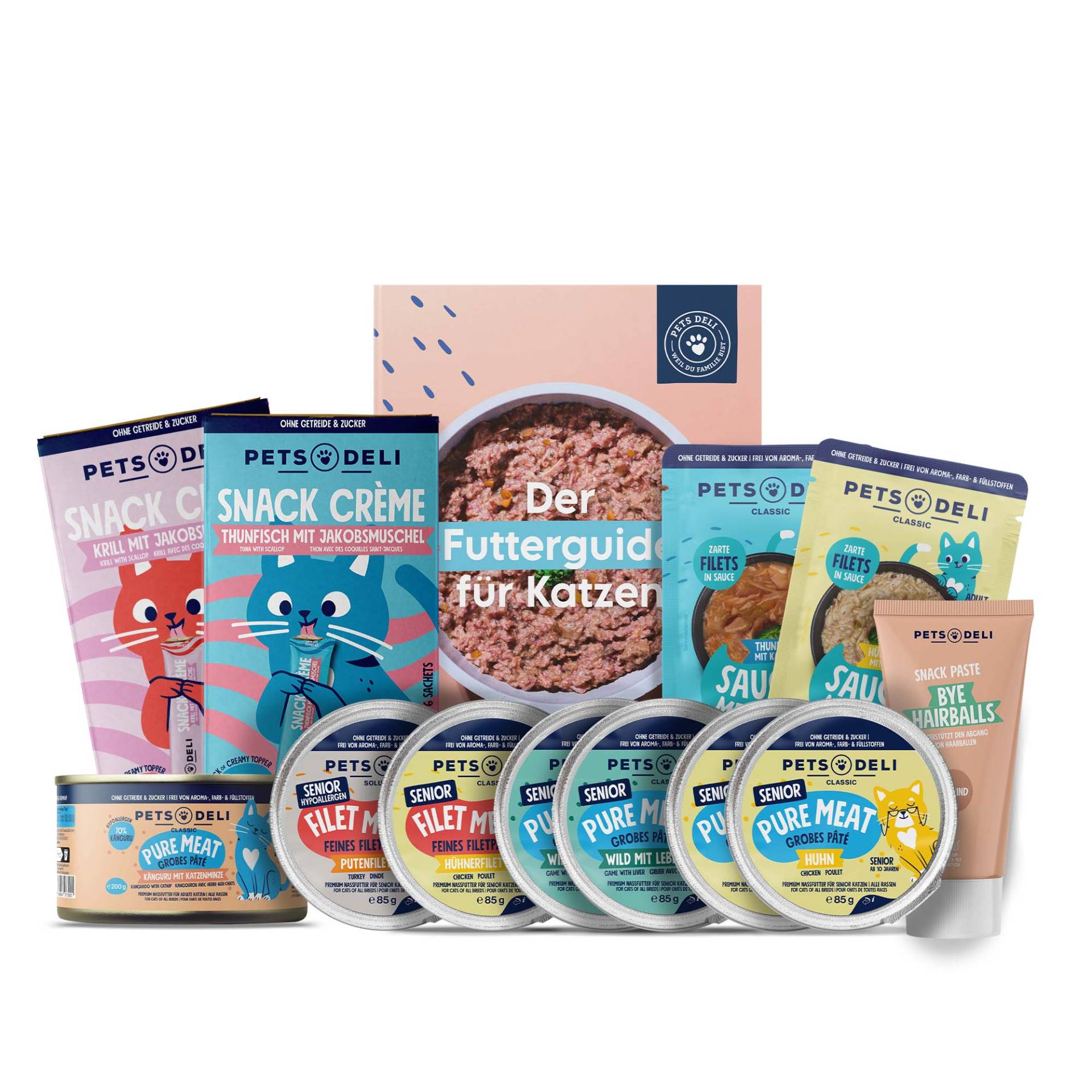 Pet Need Bundle Senior für Katzen - 1105g Pet Need Bundle Senior für Katzen - 1105g von Pets Deli