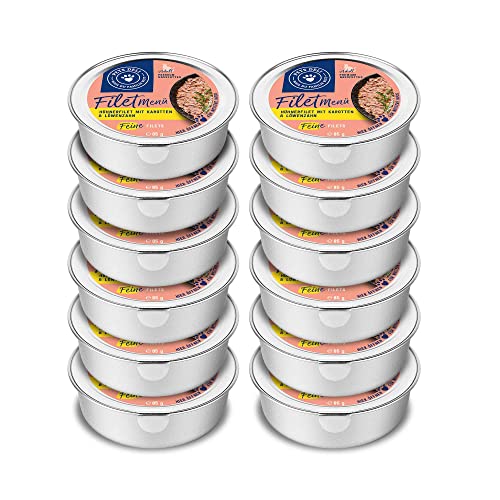 Pets Deli Filet Menü Nassfutter für Katzen mit Hühnerfilet, Karotten und Löwenzahn ohne Gluten und Zucker 12 x 85g Pets Deli Filet Menü Nassfutter für Katzen mit Hühnerfilet, Karotten und Löwenzahn ohne Gluten und Zucker 12 x 85g von Pets Deli