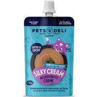 Pets Deli Nassfutter Katze, Adult, Silky Cream, Thunfisch mit Makrele 12x70 g von Pets Deli