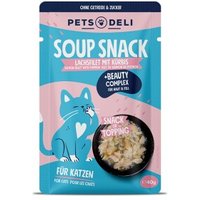Pets Deli Snack Katze Adult Functional Suppe Beauty Lachs 12x40 g Pets Deli Snack Katze Adult Functional Suppe Beauty Lachs 12x40 g von Pets Deli