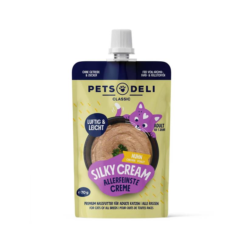 Silky Cream Huhn - 36x70g von Pets Deli