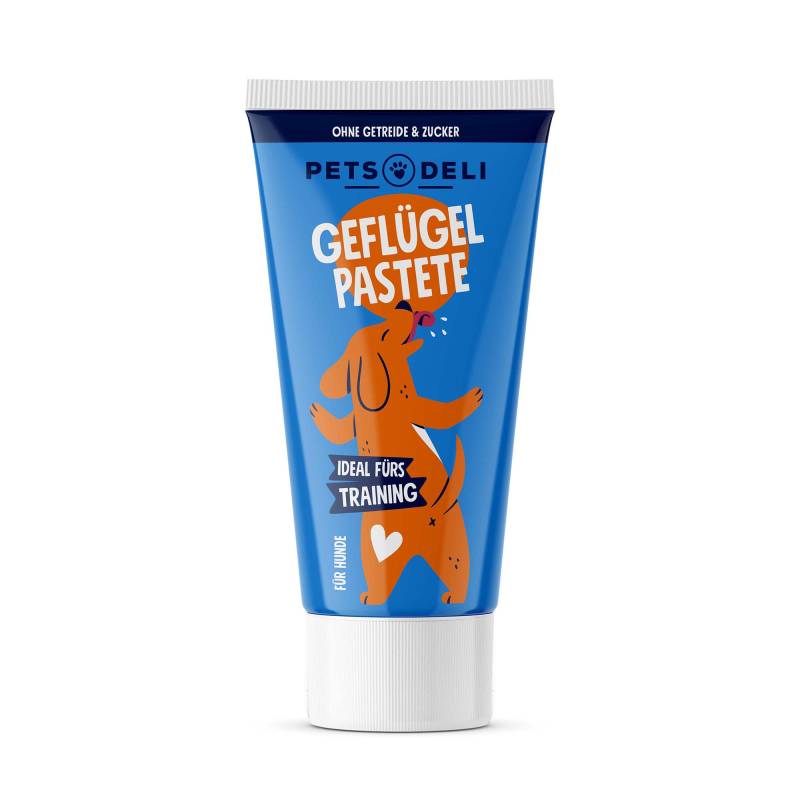 Snack Geflügelpastete für Hunde - 4x75g von Pets Deli